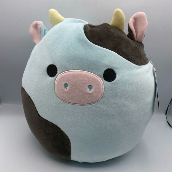 Squishmallows Cillian the Blue Cow 11" NWT Legendary Farm Barnyard Squad - Picture 3 of 7